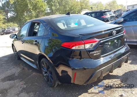 2024 Toyota Corolla Se z USA, uszkodzony, nr VIN 5YFP4MCE7RP168819